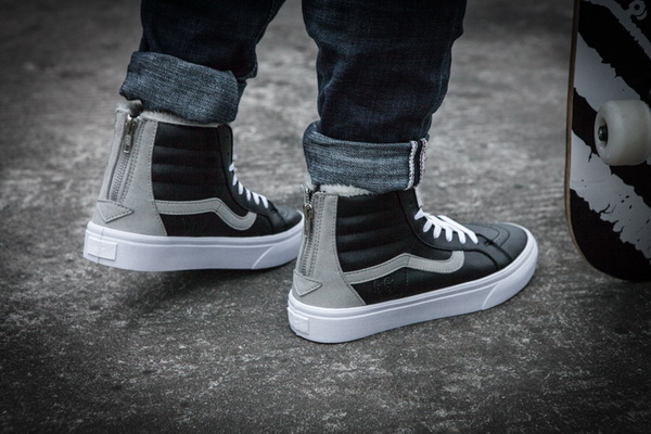 Vans High Top Shoes Women--044